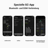 Green Cell GC HabuDen Wallbox 22kW 32A 7,5m NFC RFID Tipo 2 Cable EV Estación de Carga para Vehículos Eléctricos con GC App Bluetooth WiFi Carga de Coche con 22kW / 11kW / 7,2kW / 3,6kW
