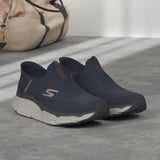 Skechers MAX Cushioning Elite Advantageous, Sneakers,Sports Shoes Hombre, Navy Textile/Synthetic, 45 EU