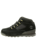 Timberland Euro Rock Heritage L/F Basic Botas de Moda para Hombre, Negro (Black Suede), 43.5 EU