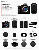 Sony Alpha 7 III cámara mirrorless (Full-Frame) con Objetivo 28-70mm,24.2MP