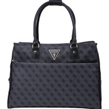 GUESS JESCO Shopper Tote, Bag Women, Carbón, One Size