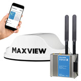 Maxview Roam X MXL051 - Sistema de Antena WiFi 5G Ready para Internet en Movimiento, Color Blanco