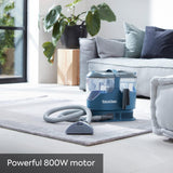 Vacmaster SCA0801 Aspirador de alfombras Limpiador de Manchas Multisuperficie para Alfombras, Moquetas, Tapicería, Escaleras y Coche | Incluye fórmula y accesorios | 800 W