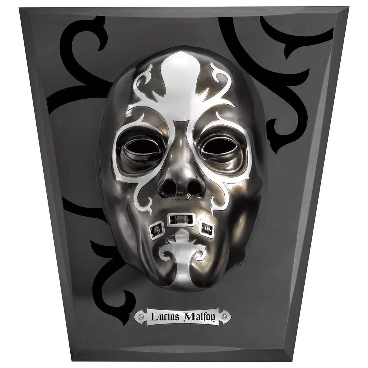 The Noble Collection Máscara Luatus Deatheater Lifesize de Lucius Malfoys.