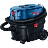 Bosch Professional 060197C100 Gas 12-25 PL-Aspiradora en seco y húmedo con Enchufe de Dispositivo y función de soplado, 25 litros, 1250 W