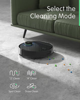 zoozee Z70 Robot Aspirador y fregasuelos con LiDAR navegador láser, succión de 3500 Pa y 5200mAh, Ideal Mascotas - Sugerencias Personalizadas - 5GHz Wifi-Compatible con tu Asistente de Voz