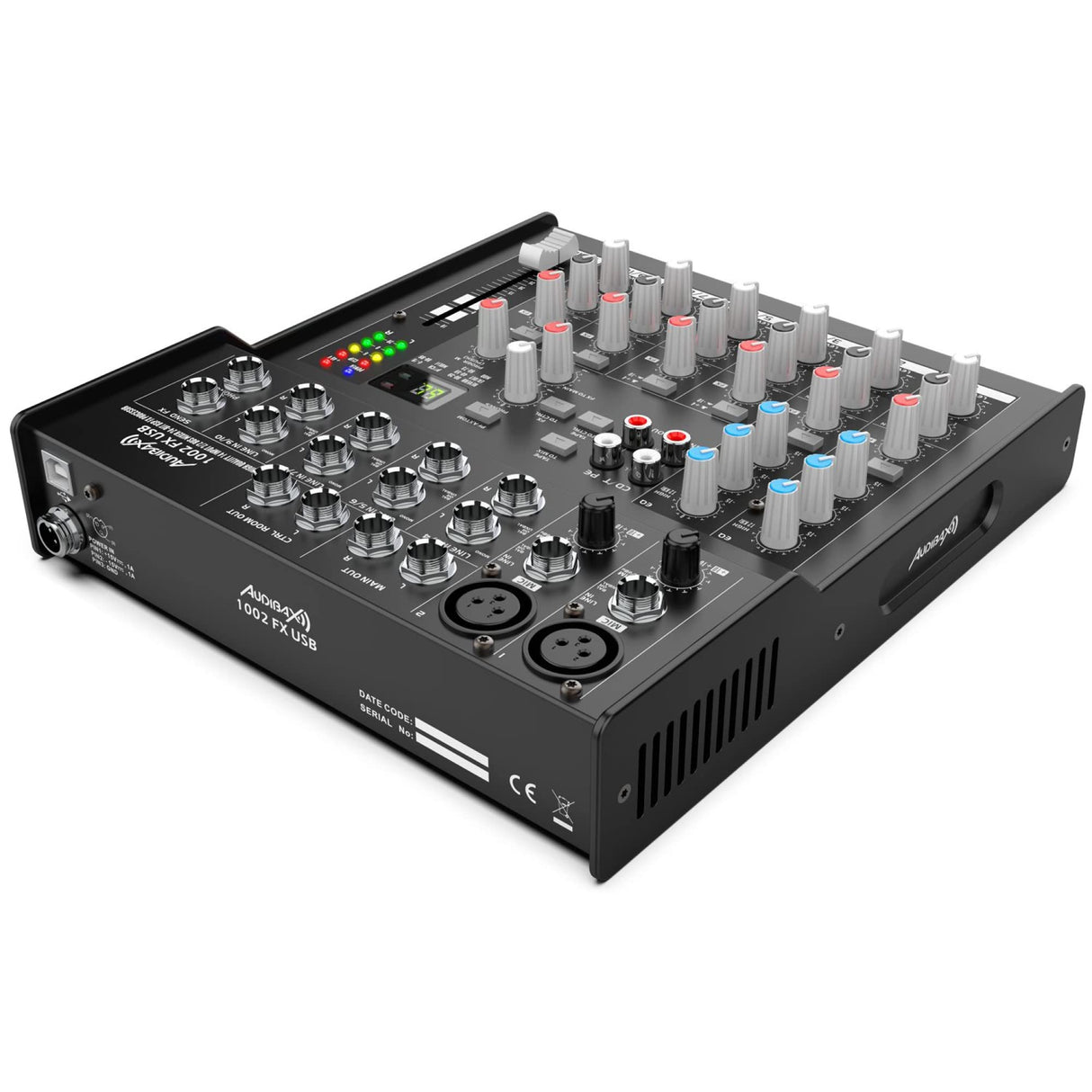 Audibax 1002 FX USB Mesa Mezclas 10 Canales con Efectos y USB