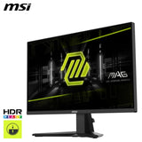 MSI mag 255XF Monitor FHD Gaming de 24,5", Panel IPS rápido de 1920 x 1080, 300 Hz / 0,5 ms (GtG, mín.) sRGB del 120%, Diseño sin Marcos, Preparado para HDR, DisplayPort 1.4a, HDMI, Negro