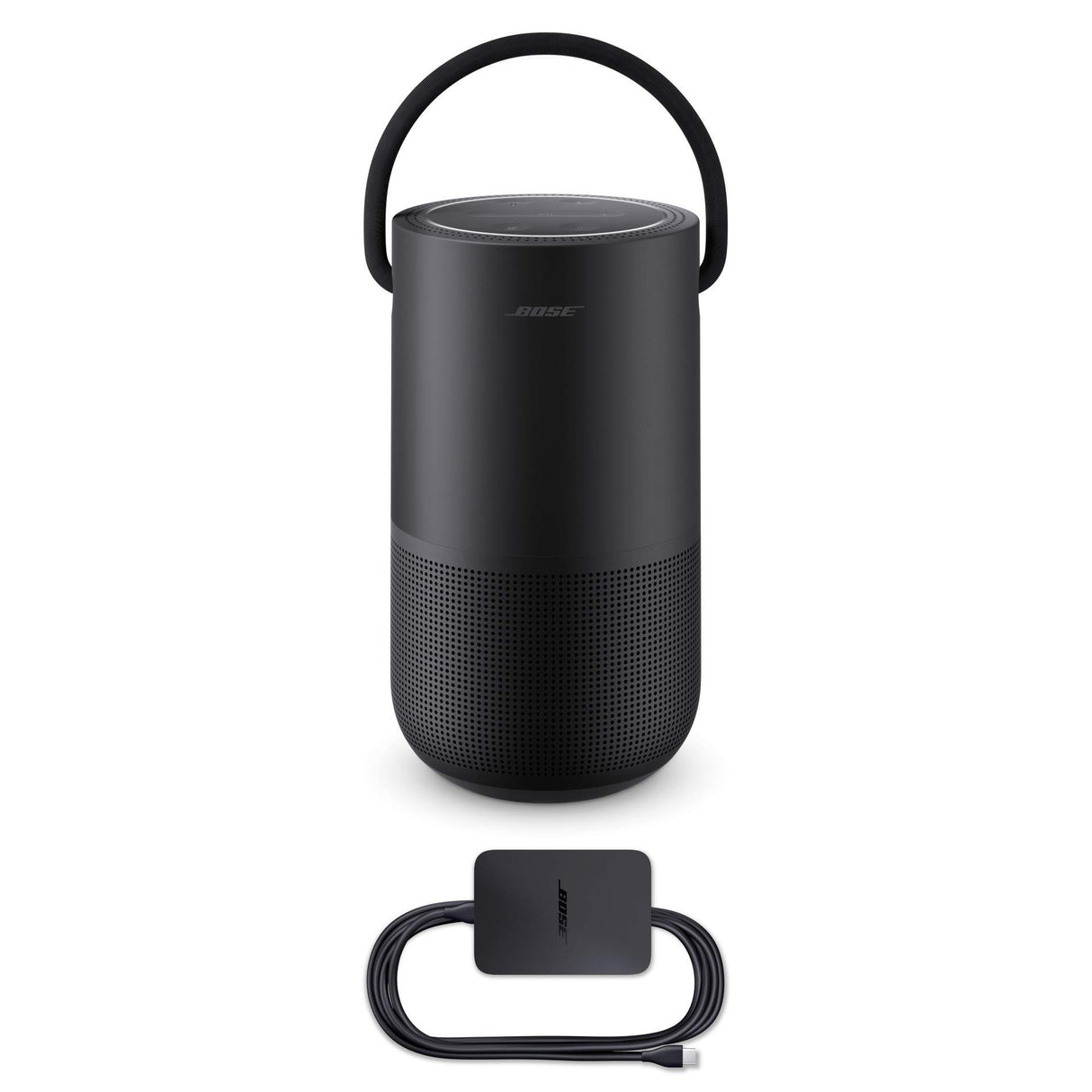 Bose Portable Smart Speaker - Altavoz portátil con control de voz Alexa integrado, Color Negro