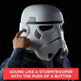 Star Wars The Black Series Rogue One Imperial Stormtrooper Voice Changing Electronic Headset B7907