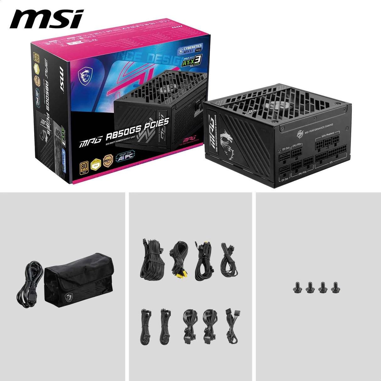 MSI MPG A850GS PCIE5