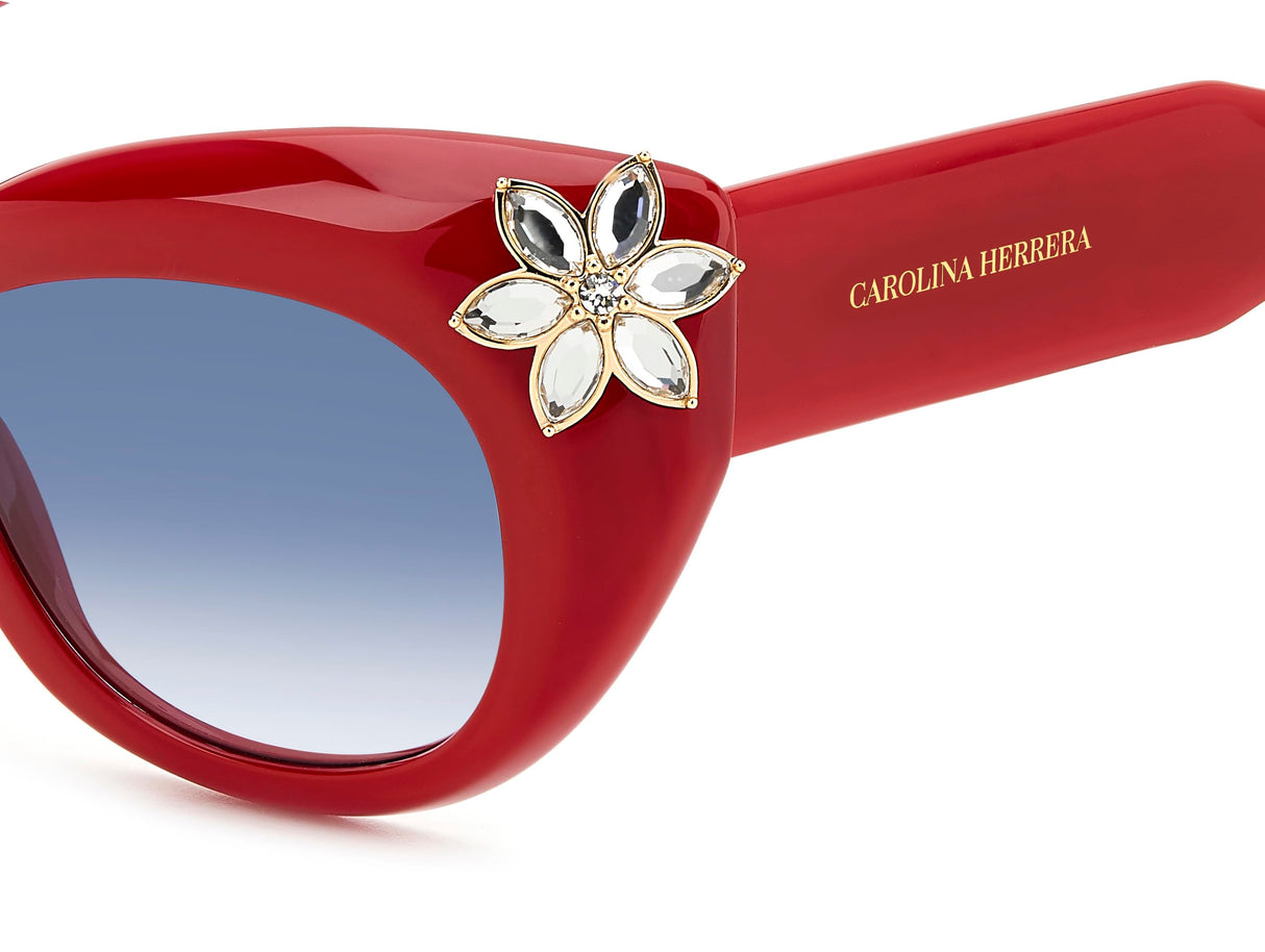 CAROLINA HERRERA Her 0215/S Gafas de Sol, Red, 50 para Mujer