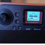 Majestic RT 197 Dab - Radio Dab/Dab+/FM, Bluetooth, Pantalla LC, Entrada AUX-IN, Salida de Auriculares, Despertador 2 alarmas 3 Tonos