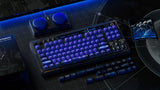 8Bitdo Retro 87 Mechanical Keyboard with Hot-Swappable Kailh Switches, RGB Backlight, Programmable Buttons, Wireless 2.4G/Bluetooth/USB-C for Windows and Android - Mecha Break: Panther - ANSI US