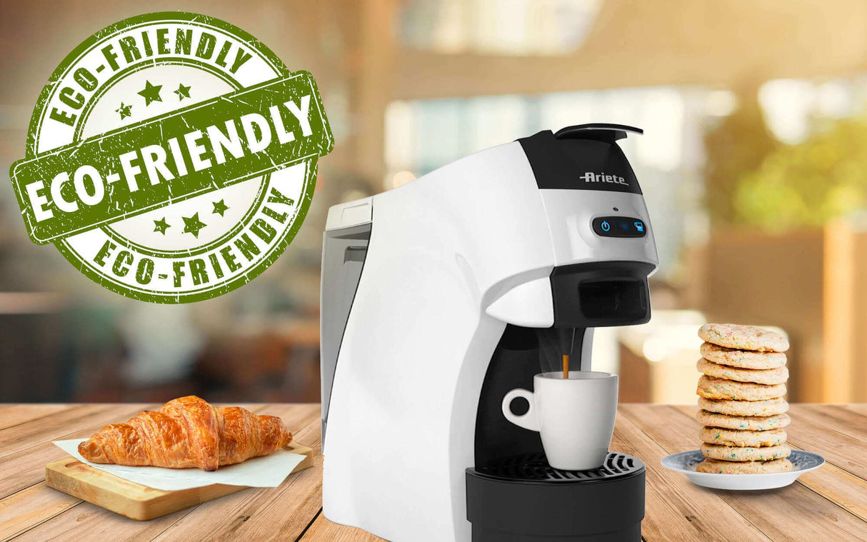 Ariete 1301 Cafetera espresso, Blanco