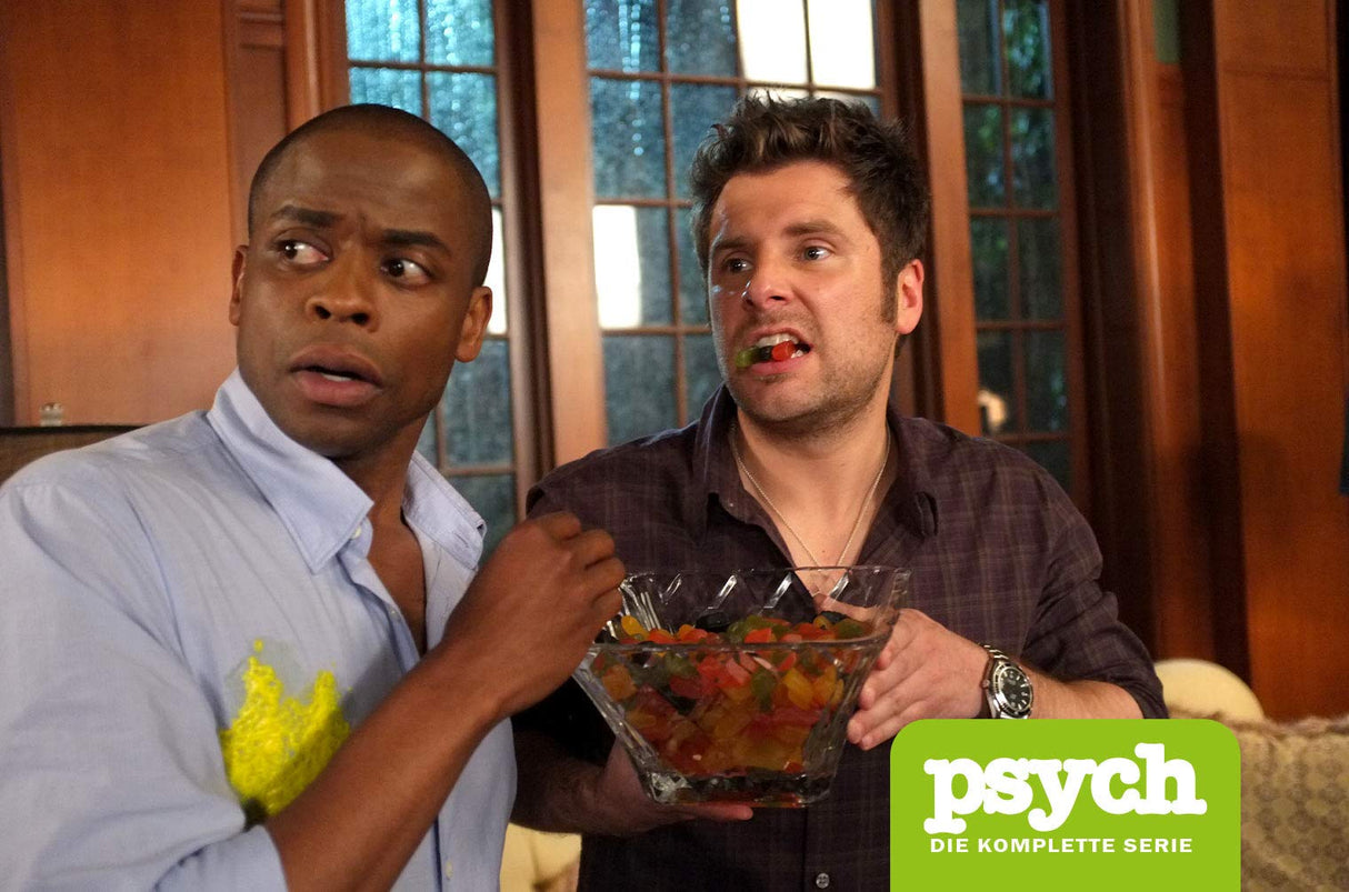 Psych - Die komplette Serie/Staffel 1-8 [Alemania] [DVD]