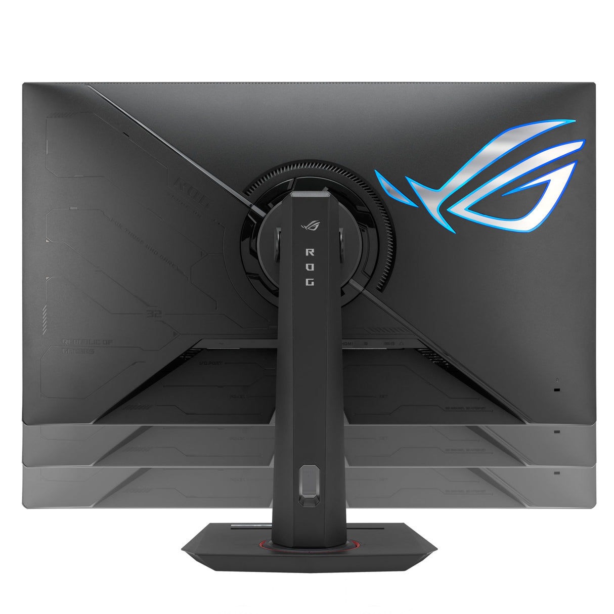 ASUS ROG Strix XG32UCG Monitor Gaming de 32" 3840 x 2160, Modo Dual (4K 160 Hz/FHD 320 Hz), 0.3 ms, Fast IPS, ELMB, USB Tipo-C, G-Sync, DisplayWidget Center, Rosca para trípode, HDR, Aura Sync