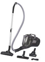 Hoover HP1 Aspiradora Compacta Potente para Suelos Duros, Delicados y Alfombras, Boquillas para Parquet y Mascotas, Filtro de Polvo EPA, Capacidad 2L, Accesorios Integrados, Radio de 8,2m [HP120PET]
