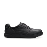 Clarks Mapstone LoGTX, Hombre, Black Leather, 42.5 EU