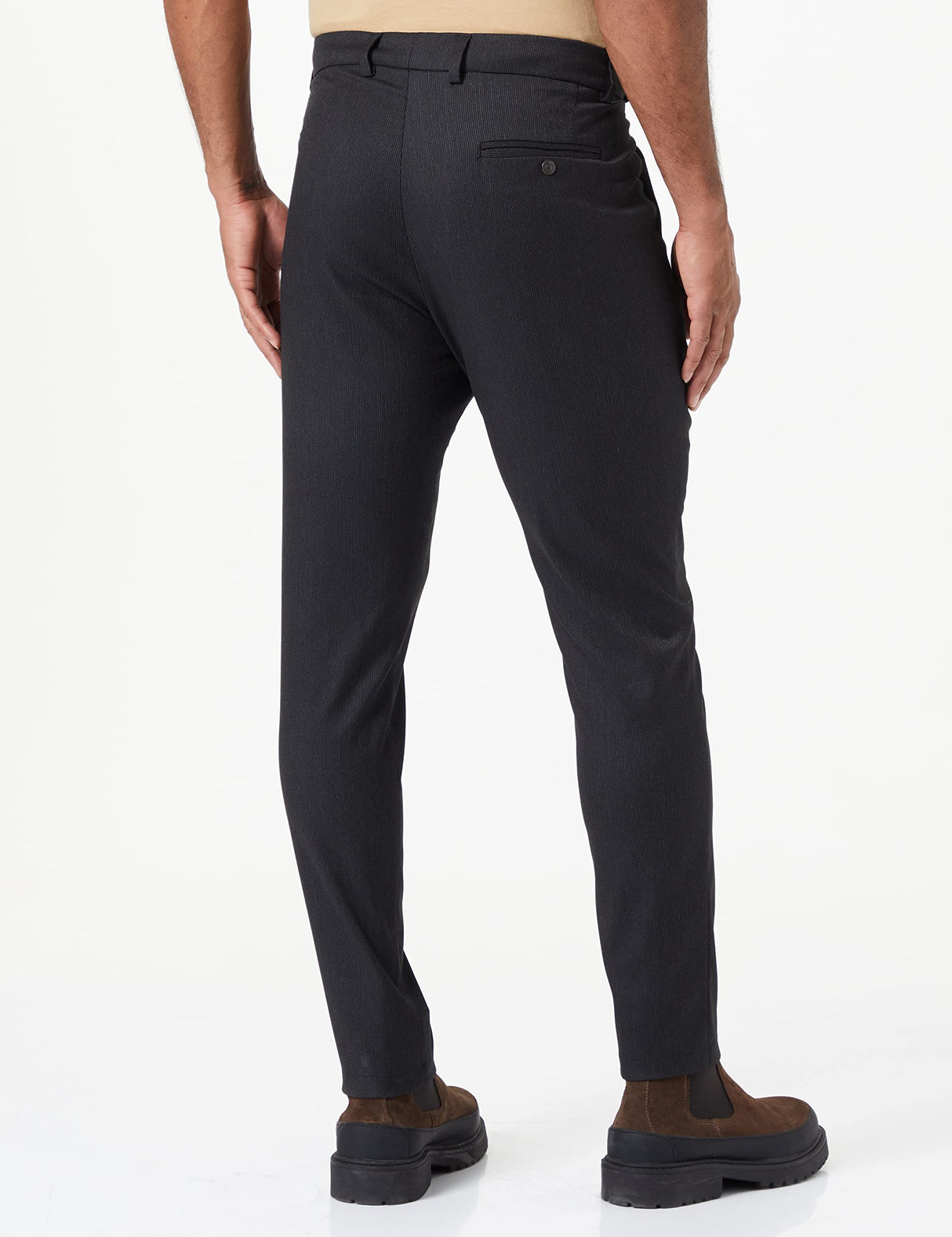 REPLAY M9815, Pantalones informales de negocios Hombre, Multicolor (020 Black Grey), 32W / 32L