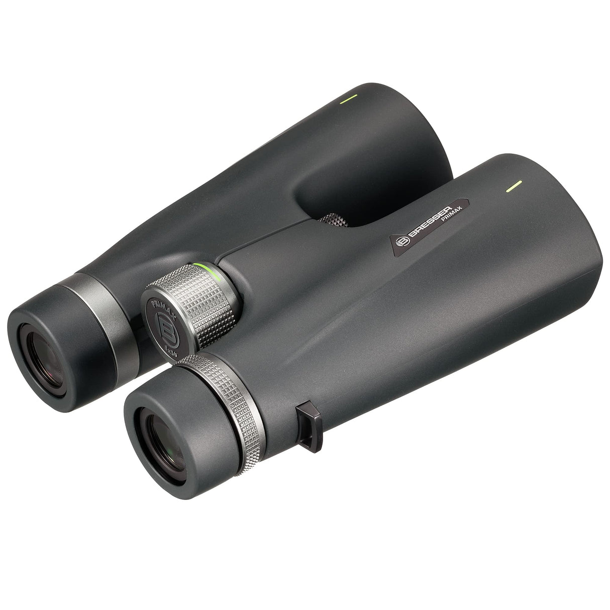 Bresser Primax 9676203 - Prismáticos (8 x 56 mm, Revestimiento Multicapa, Incluye Funda, Correa y Rosca de conexión para trípode), Color Negro