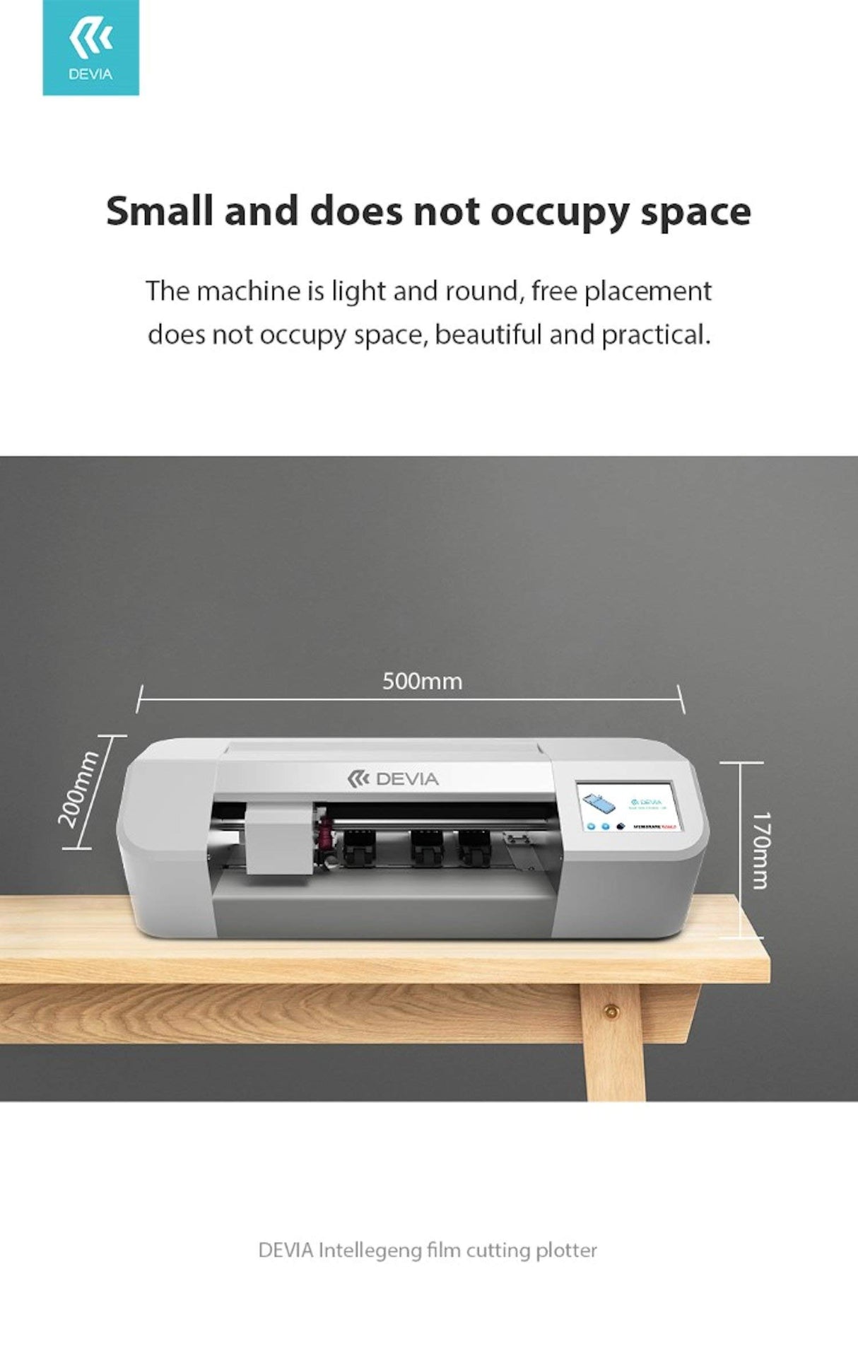 Devia Plotter Bluetooth corta películas en nanotecnología