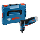 Bosch Professional 12V System GWG 12V-50 S - Lijadora angular a batería (Brushless, alto par, velocidad variable, 5 velocidades, en L-BOXX)