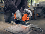 FEIN Sierra de calar a batería para metal y madera con 26 mm de carrera F-IRON Jig 26 AS. Sierra de calar potente y versátil para metal y madera para cortes precisos y curvos.Sin batería y cargador