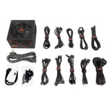 ABYSM Gaming Fuente de alimentación MORPHEO GX5 – 850 W ATX  3.1, 80 Plus Gold, Totalmente Modular, Conexión PCIe 5.1 16P