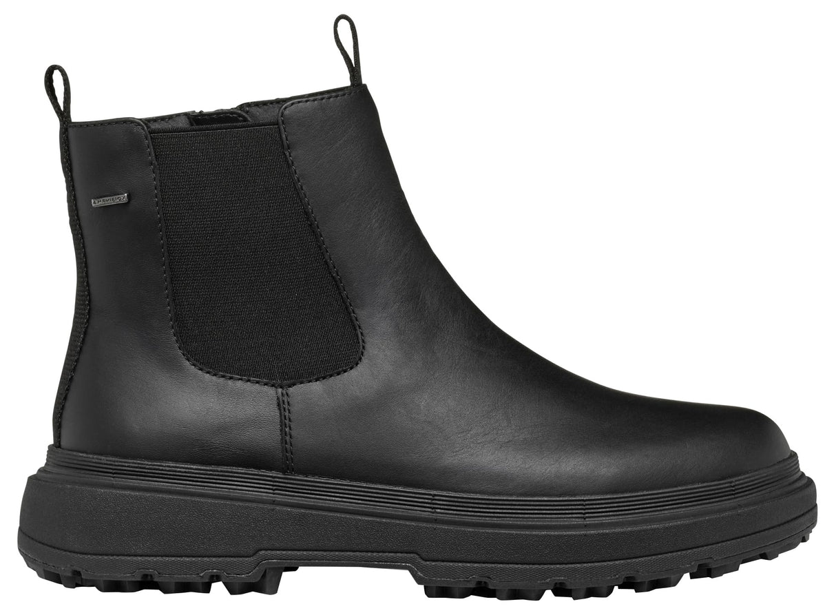 Geox D Lamidie + Grip ABX, Bota de Tobillo Mujer, Black, 37 EU