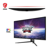 MSI mag 401QR - Monitor Gaming de 40" UWQHD (3440 x 1440) Panel IPS, 155 Hz / 1ms, 21:9, HDR 400, FreeSync Premium, Display Port 1.4a & HDMI 2.0 & Puerto Tipo C - Negro