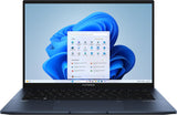 ASUS Zenbook 14 OLED UX3402VA-KM553W Windows 11- Ordenador Portátil 14" 2.8K (Intel Core i9-13900H, 16GB RAM, 1TB SSD, Iris Xe Graphics) Azul - Teclado QWERTY español