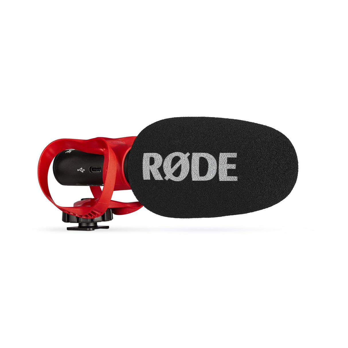 RØDE VideoMic GO II Micrófono de cañón ultracompacto para cámara con salidas de 3,5 mm y USB para cine, creación de contenido, podcasting y videollamadas