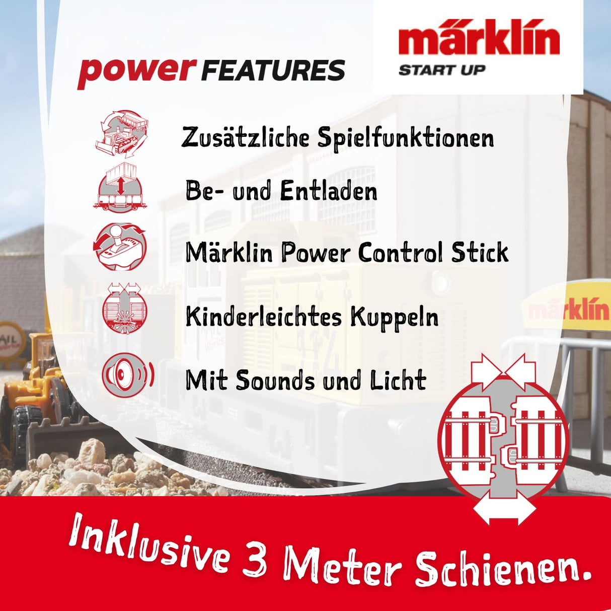 Märklin Start up - Paquete de Inicio para Obras