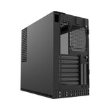 Geometric Future M4 Caliburn Mid/Mini Tower, Caja para Juegos E-ATX/ATX, Vidrio/Acero de 1,2 mm, Tipo C, Montaje Vertical para GPU, GEO-M4-CAL