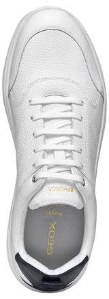 Geox U SPHERICA B, Zapatillas Hombre, White/Dk Navy, 43 EU
