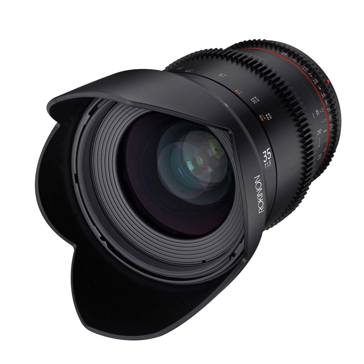 Rokinon Lente Cine DSX de Gran Angular de Alta Velocidad T1.5 de 35 mm para Canon (DSX35-C)