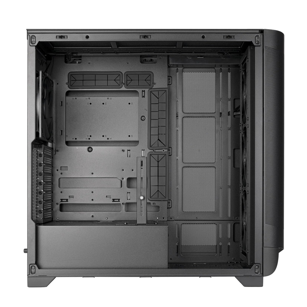SilverStone Technology Seta A2 chasis Torre Mediano excepcionalmente versátil, Negro, SST-SEA2Y-BG
