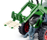 siku 6796, Tractor Fendt 933 Vario con cargador frontal, Verde, Metal/Plástico, 1:32, Teledirigido, Incl. mando a distancia bluetooth y accesorios, Control posible mediante app móvil