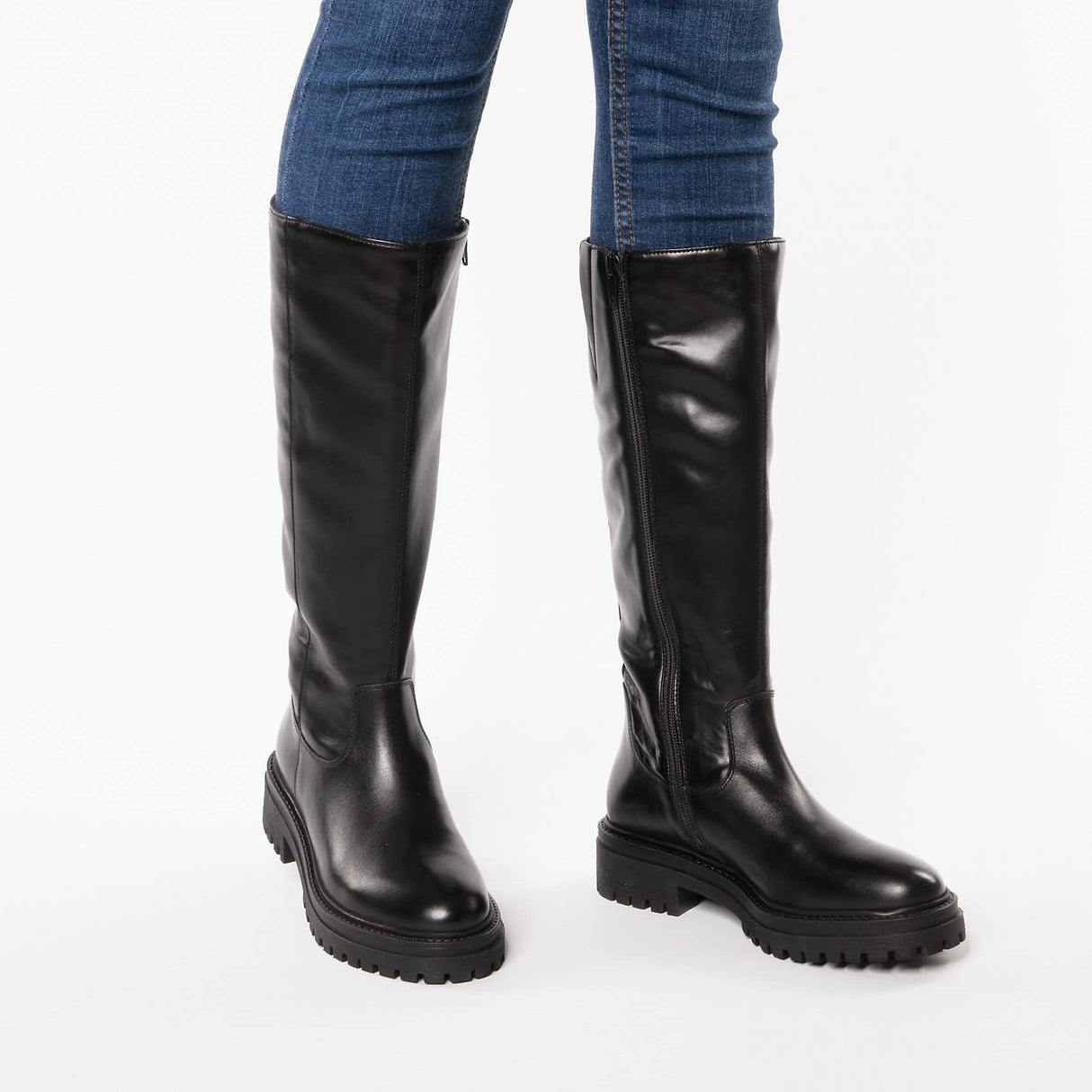 Geox D Iridea C, Botas para Mujer, Negro (Black), 38 EU