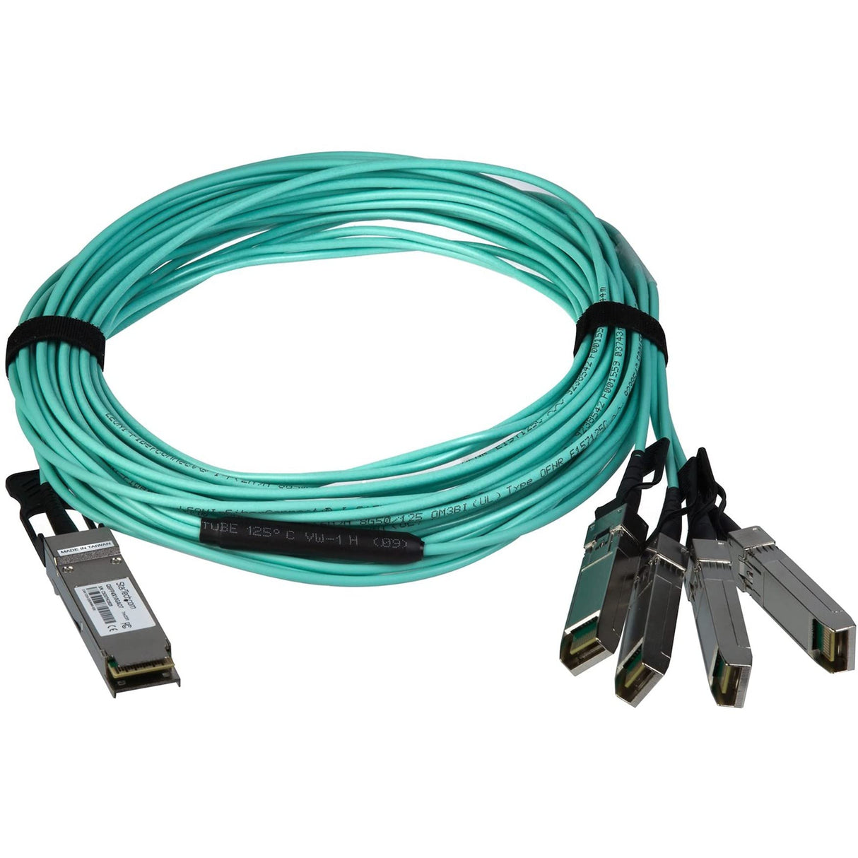 Cable de 7m Breakout Activo Óptico QSFP+ Compatible con Cisco QSFP-4X10G-AOC7M