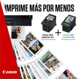 Canon Tinta y Papel - PG-540L + CL-541XL - 2 Cartuchos Originales de Alta Capacidad (x 1 Negro, x 1 Tricolor) + Papel fotográfico 10 x 15cm (50 Hojas)