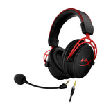 HyperX Cloud Alpha – Cascos de Gaming con cable trenzado extraíble, compatibles con PS4, Xbox One y platformas de 3.5 mm