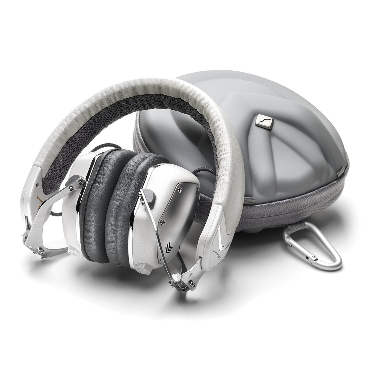 V-MODA XS-U-WSILVER - Auriculares de Diadema Cerrados (reducción de Ruido), Blanco y Plateado