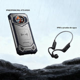 DOOGEE S200 X 5G - Teléfono móvil para Exteriores Android 16 con Auriculares, 48 GB + 512 GB (2 TB) para Exteriores, 10100 mAh, 6,72 Pulgadas FHD+ 120 Hz, 100 MP + 1,32 Pulgadas AMOLED Pantalla