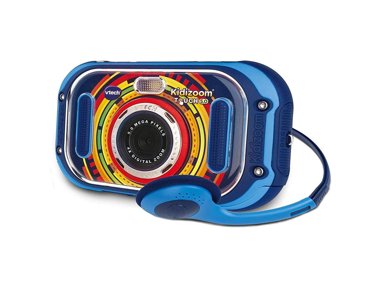 VTech Kidizoom Touch 5.0 Cámara de Fotos Digital Infantil Color Azul versión española (80-163522)