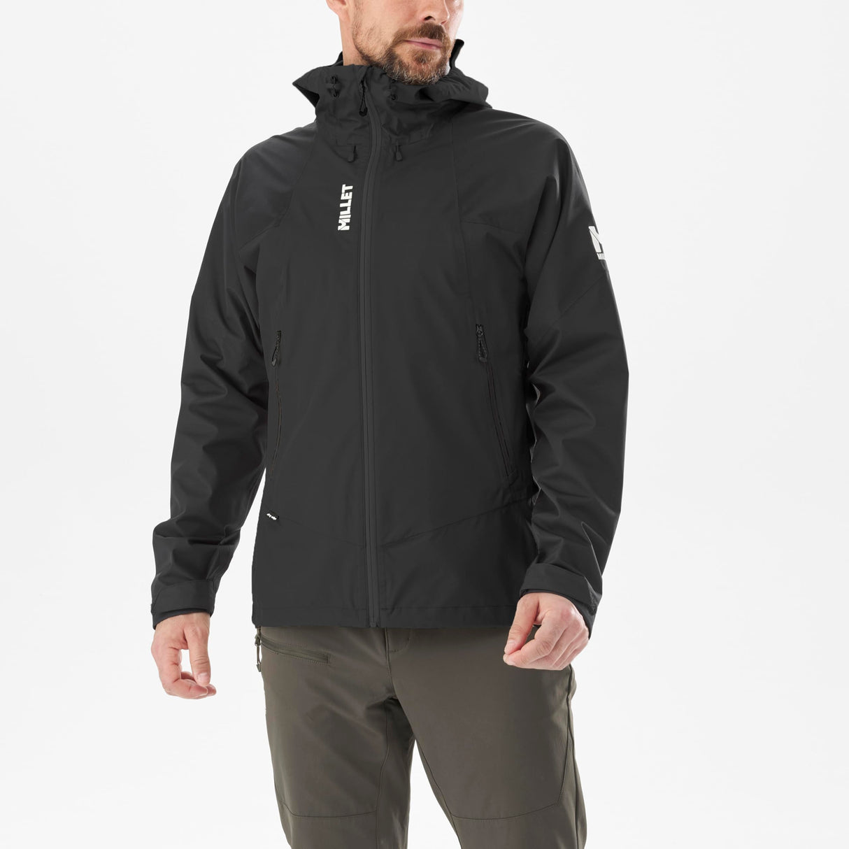 MILLET Fitz Roy Jkt M Chaqueta, Negro Nuevo Logo, Large para Hombre