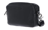 Mandarina Duck Camera, Mellow Leather HABITACIÓN Bag para Mujer, Negro