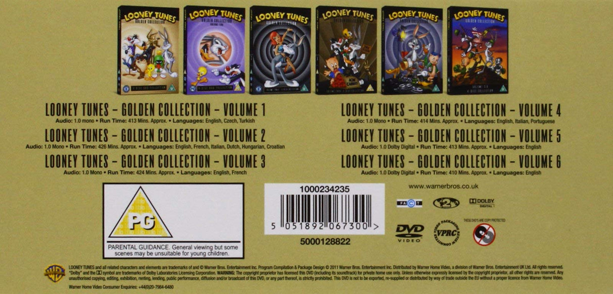 Looney Tunes: Golden Collection: Volumes 1-6 [DVD] [2003] [2011]