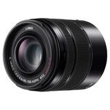 Panasonic LUMIX H-FS45150 - Objetivo Tele Zoom para cámaras de montura M4/3 (Focal 45-150 mm, F4-F5.6, tamaño filtro 52 mm, lentes asféricas, MEGA O.I.S), negro